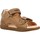 Schoenen Jongens Sandalen / Open schoenen Geox B SANDAL MACCHIA BOY Bruin