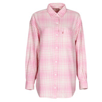 Textiel Dames Overhemden Levi's NOLA MENSWEAR SHIRT Pearl / Begonia / Roze