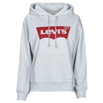 Textiel Dames Sweaters / Sweatshirts Levi's GRAPHIC STANDARD HOODIE Grijs