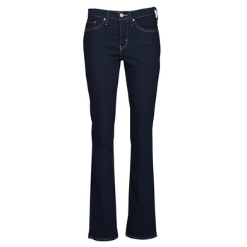 Textiel Dames Straight jeans Levi's 314 SHAPING STRAIGHT Darkest / Sky