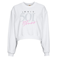 Textiel Dames Sweaters / Sweatshirts Levi's GRAPHIC VINTAGE CREW Bright / Wit