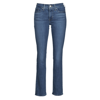 Textiel Dames Straight jeans Levi's 314 SHAPING STRAIGHT Lapis / Paars