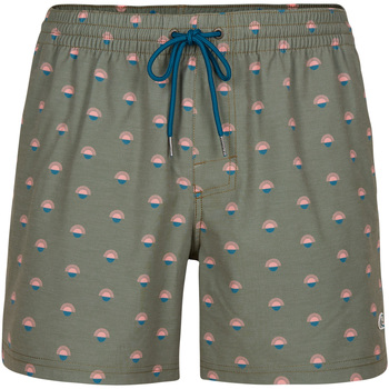 Textiel Heren Korte broeken / Bermuda's O'neill Short de bain  Mini print Groen