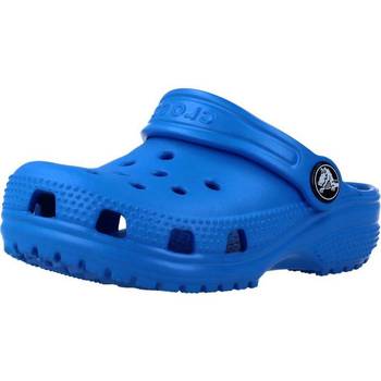 Schoenen Jongens Teenslippers Crocs CLASSIC CLOG T Blauw