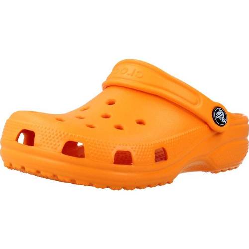 Schoenen Meisjes Teenslippers Crocs CLASSIC CLOG K Oranje