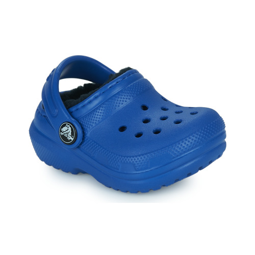 Schoenen Jongens Klompen Crocs Classic Lined Clog T Blauw