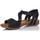 Schoenen Dames Sandalen / Open schoenen Interbios MANDEN  4483 Zwart
