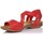 Schoenen Dames Sandalen / Open schoenen Interbios MANDEN  4483 Rood