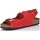 Schoenen Dames Sandalen / Open schoenen Interbios MANDEN  7112 Rood