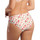 Textiel Dames Bikinibroekjes- en tops Lisca Zwembroekje met hoge taille en ruches aan de zijkanten Java Wit
