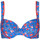 Textiel Dames Bikinibroekjes- en tops Lisca Beugelbadpak topje Java Blauw