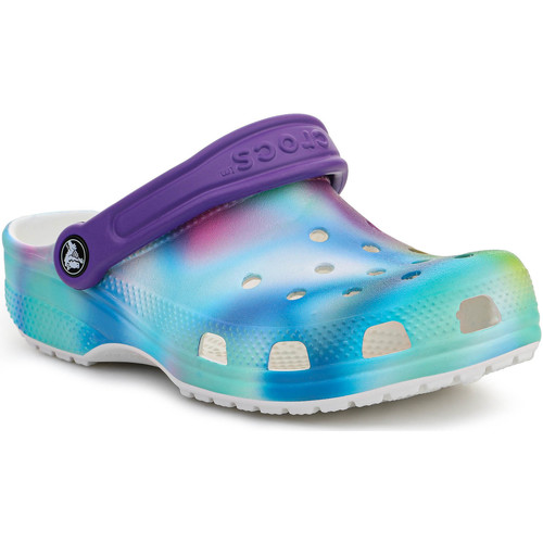 Schoenen Kinderen Sandalen / Open schoenen Crocs Classic Solarized Kids Clog 207587-94S Multicolour