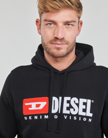 Diesel S-GINN-HOOD-DIV Zwart