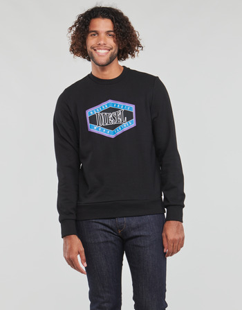 Textiel Heren Sweaters / Sweatshirts Diesel S-GINN-K27 Zwart
