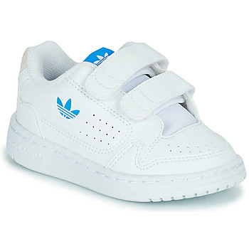Schoenen Kinderen Lage sneakers adidas Originals NY 90 CF I Wit / Blauw