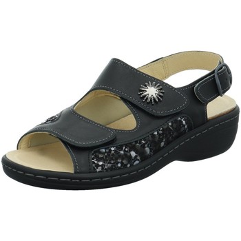 Schoenen Dames Sandalen / Open schoenen Longo  Zwart
