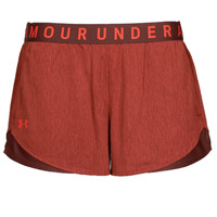 Textiel Dames Korte broeken / Bermuda's Under Armour Play Up Twist Shorts 3.0 Chestnut / Rood / Rood / Rood