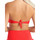 Textiel Dames Bikinibroekjes- en tops Lisca Bandeau zwempak topje zonder beugel Kenya Rood