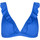 Textiel Dames Bikinibroekjes- en tops Lisca Driehoekig zwempak topje zonder beugel Kenya Blauw