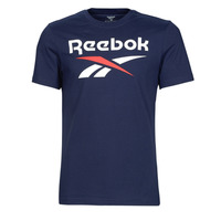 Textiel Heren T-shirts korte mouwen Reebok Classic RI Big Logo Tee Marine