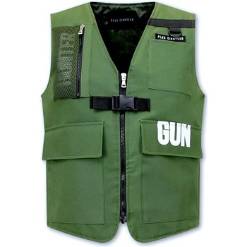 Textiel Heren Jasjes / Blazers Tony Backer Gun Hunter Vest Zwart