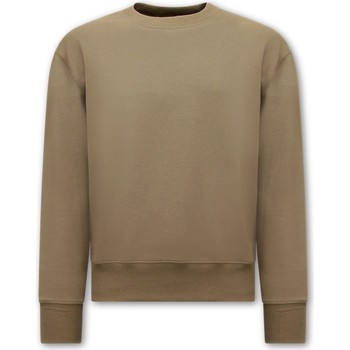 Textiel Heren Sweaters / Sweatshirts Y-two Oversize Fit Swea Bruin