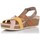 Schoenen Dames Sandalen / Open schoenen Interbios 5801 Geel