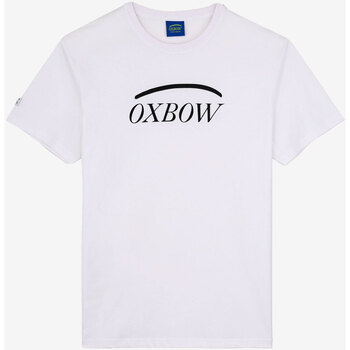Textiel Heren T-shirts korte mouwen Oxbow Grafisch T-shirt met korte mouwen TALAI Wit
