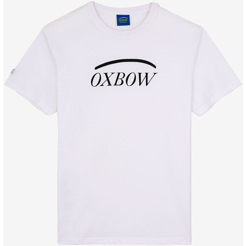 Textiel Heren T-shirts korte mouwen Oxbow Grafisch T-shirt met korte mouwen TALAI Wit