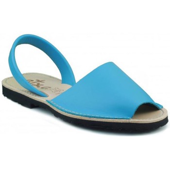 Schoenen Leren slippers Arantxa MENORQUINA LEDER Blauw