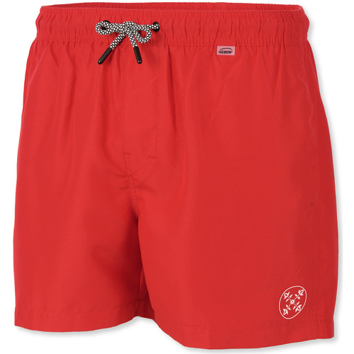 Textiel Heren Zwembroeken/ Zwemshorts Oxbow Essentiële effen volleybalshort VALENS Rood