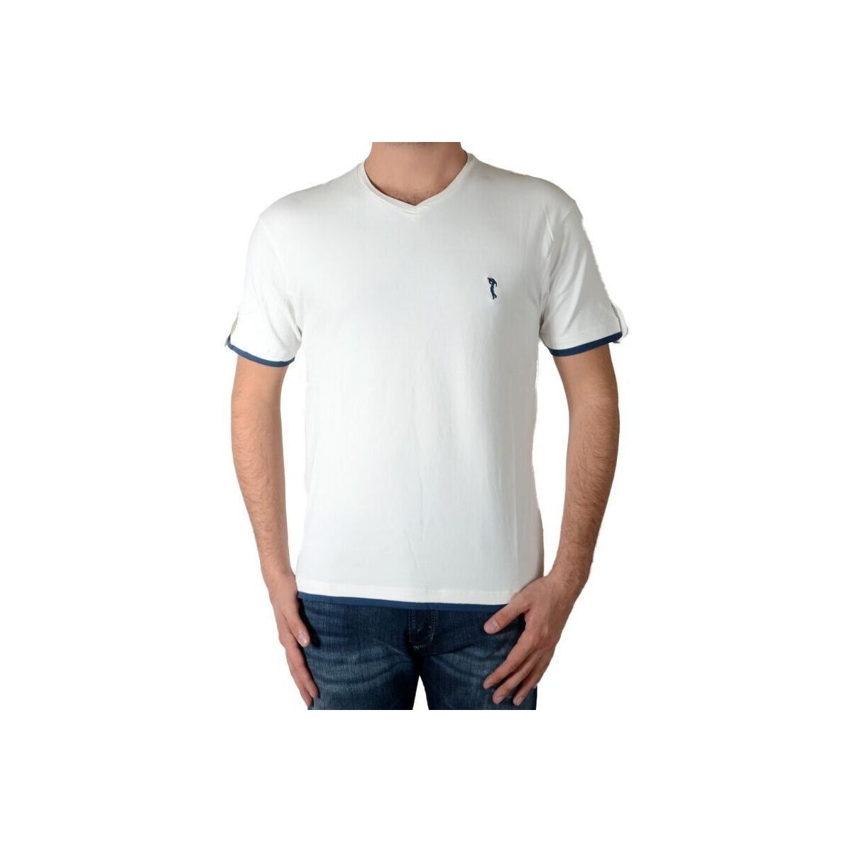 Textiel Heren T-shirts korte mouwen Marion Roth 55782 Beige