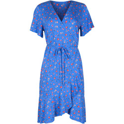 Textiel Dames Korte jurken Lisca Zomerjurkje met korte mouwen Java Blauw
