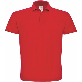 Textiel Heren Polo's korte mouwen B And C PUI10 Rood