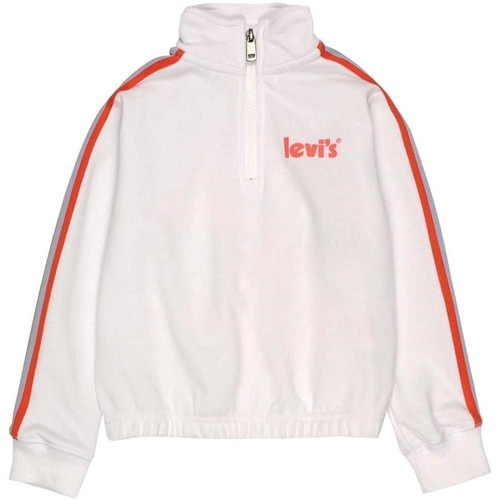 Textiel Meisjes Sweaters / Sweatshirts Levi's  Wit