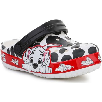 Schoenen Kinderen Sandalen / Open schoenen Crocs FL 101 Dalmatians Kids Clog T 207485-100 Multicolour