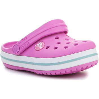 Schoenen Meisjes Klompen Crocs Crocband Kids Clog T 207005-6SW Roze