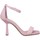 Schoenen Dames Sandalen / Open schoenen Elvio Zanon 3601 Cuir Femme Glicine Violet