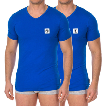 Bikkembergs T-shirt Korte Mouw BKK1UTS08BI-BLUE