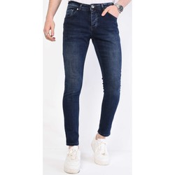 Textiel Heren Skinny jeans True Rise E Spijkerbroek DC Blauw