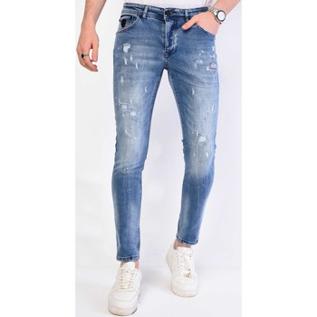 Textiel Heren Skinny jeans Local Fanatic Denim Spijkerbroek Blauw