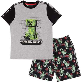 Textiel Kinderen Pyjama's / nachthemden Minecraft  Zwart