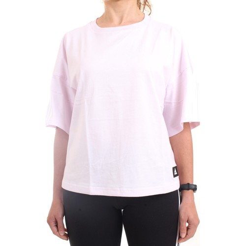 Textiel Dames T-shirts korte mouwen adidas Originals HE03 Roze