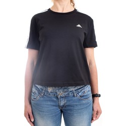 Textiel Dames T-shirts korte mouwen adidas Originals GL07 Zwart