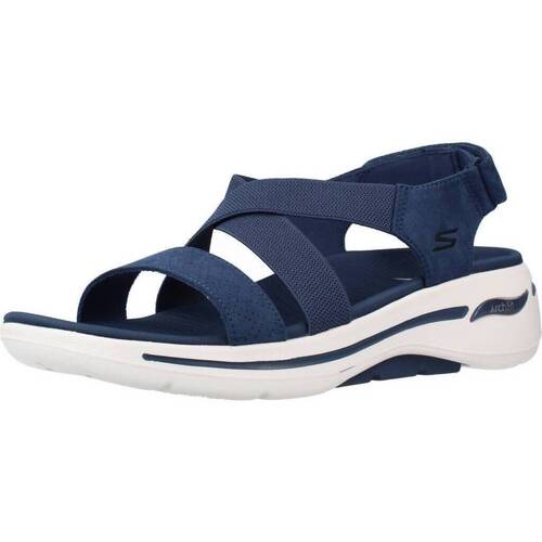 Schoenen Sandalen / Open schoenen Skechers GO WALK ARCH FIT TREASURED Blauw