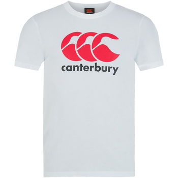 Textiel Kinderen T-shirts korte mouwen Canterbury  Wit