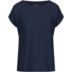 Textiel Dames T-shirts met lange mouwen Regatta  Blauw