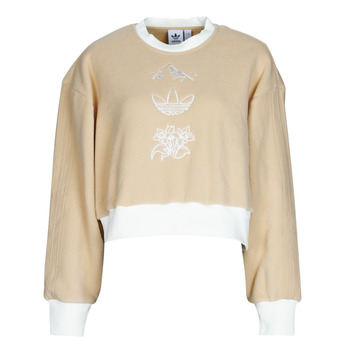 Textiel Dames Sweaters / Sweatshirts adidas Originals GRAPHIC SWEATER Beige / Magisch