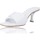 Schoenen Dames Sandalen / Open schoenen Calzados Vesga Zueco Sandalias de Piel para Mujer de Foos Marbella 01 Wit