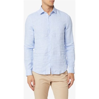 Textiel Heren Overhemden lange mouwen Calvin Klein Jeans K10K109286 Blauw